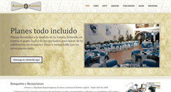 Desktop Screenshot of banquetesyrecepciones.com
